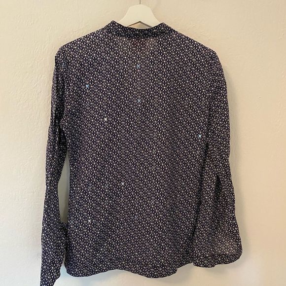 Tory Burch tunic sparkly clear sequins size 4 - Picture 5 of 8